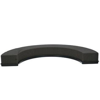 4A Black Oasis Eychenne Half Ring | Diameter 60 centimetres | Per 2 pieces