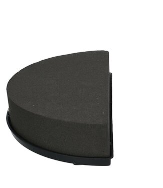 4A Schwarze Oasis Eychenne Halbmond | Länge 38 Zentimeter | Pro 2 Stück