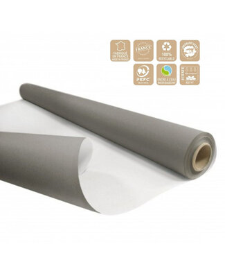4A Paper on roll | Colour: Grey | Width 80 centimetres | Length 40 metres | 60 grams/m2 | Per roll