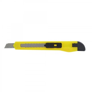4A Abbrechmesser Klein | Farbe: Gelb | Länge 12,5 Zentimeter | Pro 60 Messer