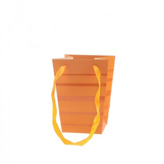 4A Bags "Ellen" | Colour: Orange | Length 15 centimetres | Width 11 centimetres | Height 20 centimetres | Per 10 bags