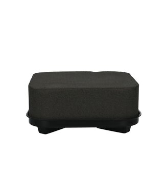 4A Black Oasis Eychenne Cushion square | Width 20 centimetres | Per 6 pieces