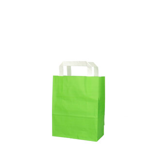 4A Tasses en papier | Couleur : Vert clair | Longueur 18 centimètres | Largeur 8 centimètres | Hauteur 23 centimètres | Par 50 tasses