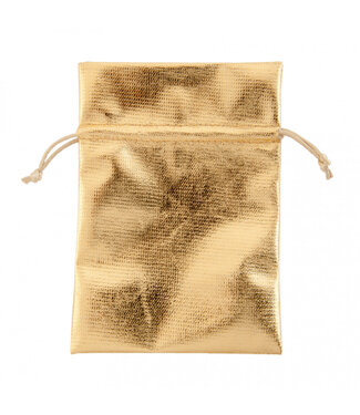 4A Sacs “Shiny” | Couleur : Doré | Largeur 17 centimètres | Hauteur 12 centimètres | Par 10 sacs