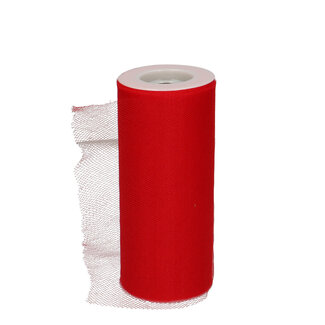 4A Rotes Tüllband | Breite 150 Millimeter | Länge 23 Meter | Pro Stück