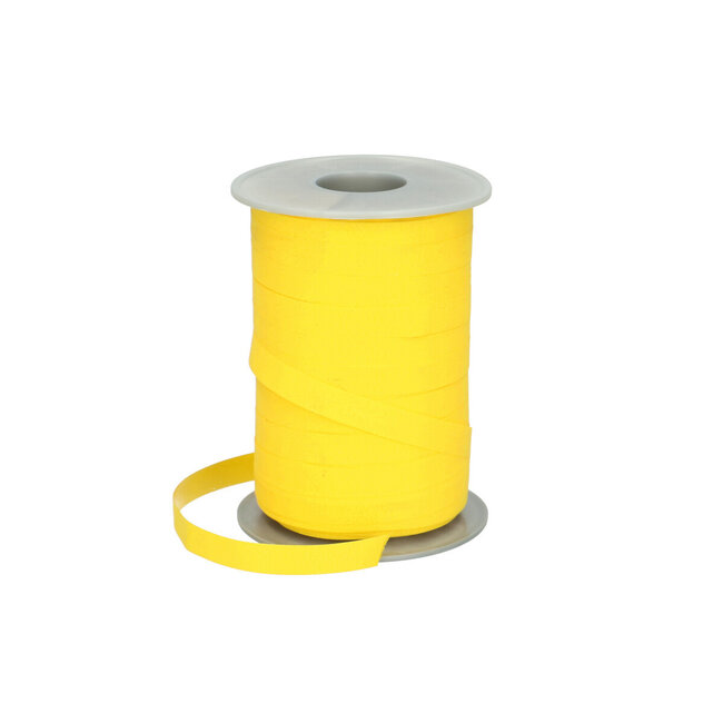 Yellow Matte Ribbon | Width 10 millimetres | Length 200 metres | Available per piece