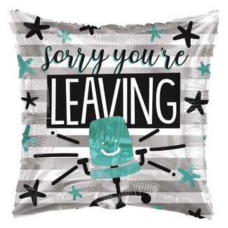 4A Party! Ballon Eco „Sorry leaving“ | Farbe: Gemischte Farben | Durchmesser 45 Zentimeter | Pro 10 Ballons