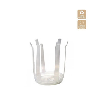 4A Rapideau Floristry Flower Holder | Colour: Transparent | Height 14 centimetres | Per 20 rapideaus