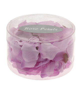 4A Rose petals artificial flowers | Colour: Lilac | Per 150 rose petals