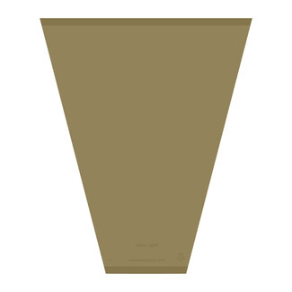 4A Hoezen Silent | Kleur: Goudkleurig | Lengte 40 centimeter | Breedte 30 centimeter | Hoogte 12 centimeter | Per 50 hoezen