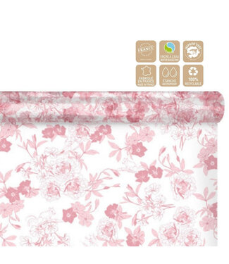 4A Film on Roll "Foresty" | Colour: Pink | Width 80 centimetres | Length 100 metres | Per roll