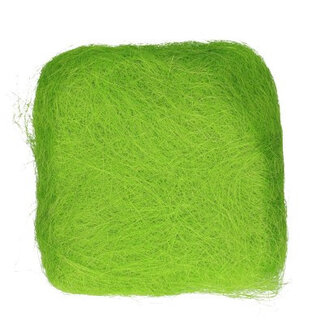 4A Décoration Sisal | Couleur : Vert clair | Par 250 grammes