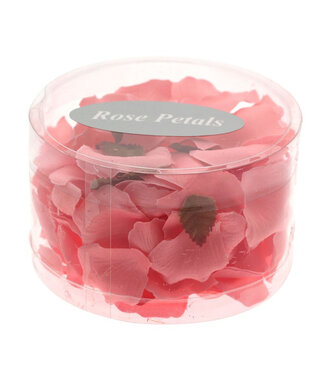 4A Rose petals artificial flowers | Colour: Light pink | Per 150 rose petals