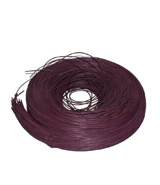 4A Décoration en rotin | Couleur : Aubergine | Diamètre 1,5 millimètre | Par 250 grammes