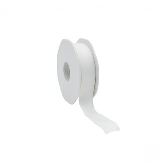 4A Cream-Coloured Textile Fabric Ribbon | Width 23 millimetres | Length 20 metres | Per piece