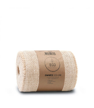 4A Natural White Jute Ribbon | Width 150 millimetres | Length 10 metres | Per piece