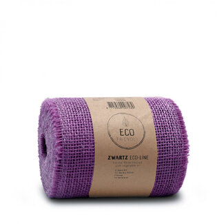 4A Lavendel Jute Lint | Breedte 150 millimeter | Lengte 10 meter | Per stuk