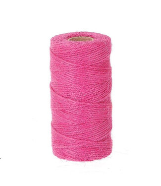 4A Dark Pink Jute Twine | Diameter 2 millimetres | Length 100 metres | Per piece