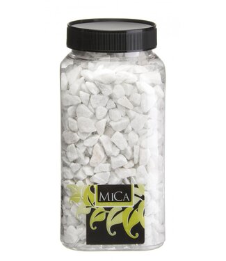 4A Garnering Grind | Kleur: Naturelle Wit | Diameter 10 - 15 millimeter | Inhoud 1 kilo | Per stuk