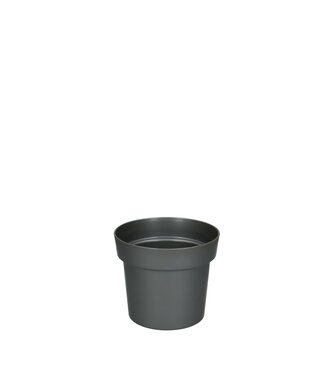 4A Plastic Flower Pot | Colour: Grey | Diameter 11 centimetres | Height 9.5 centimetres | Per pot