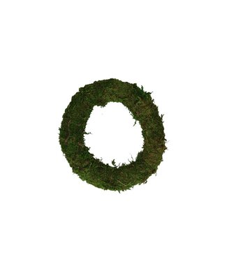 4A Moss Wreath | Colour: Green | Diameter 20 centimetres | Per 12 wreaths