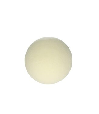 4A Elfenbein Oasis Farbball | Durchmesser 9 Zentimeter | Pro 4 Stück