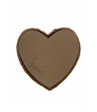 4A Braun Oasis Bio Biolit Herz | Breite 25,5 Zentimeter | Länge 28 Zentimeter | Höhe 4 Zentimeter | Pro 4 Stück