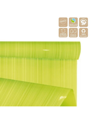 4A Film en rouleau “Ritmic” | Couleur : Vert clair | Largeur 80 centimètres | Longueur 40 mètres | Par rouleau