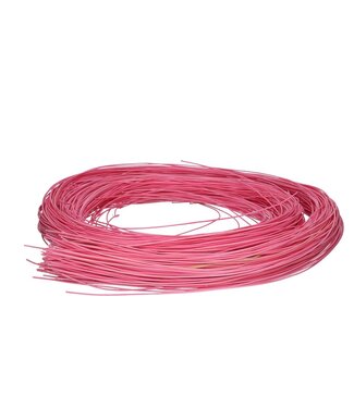 4A Rattan Dekoration | Farbe: Rosa | Durchmesser 1,5 Millimeter | Pro 250 Gramm