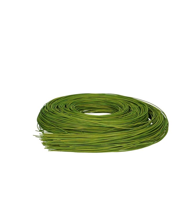 Rattan Decoration | Colour: Apple Green | Diameter 1.5 millimetres | Available per 250 grams