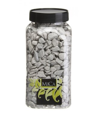 4A Gravier de Jardin | Couleur : Gris | Diamètre 10 - 15 millimètres | Contenu 1 kilo | À l'unité