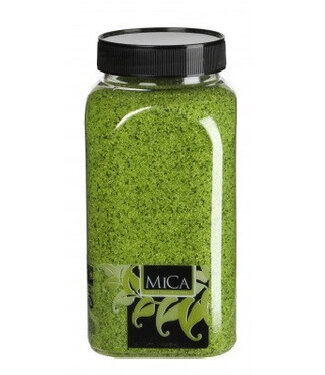 4A Sand sammeln | Farbe: Apfelgrün | Inhalt 1 Kilo | Pro Stück