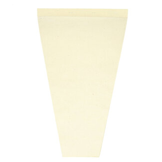 4A Flowerpaper Covers | Colour: Cream | Length 60 centimetres | Width 35 centimetres | Height 13 centimetres | Per 25 covers