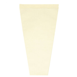 4A Housses Flowerpaper | Couleur : Crème | Longueur 60 centimètres | Largeur 30 centimètres | Hauteur 12 centimètres | Par 25 housses