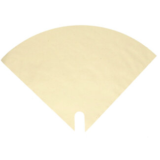 4A Covers Flowerpaper Moon | Colour: Cream | Length 40 centimetres | Width 40 centimetres | Per 50 covers