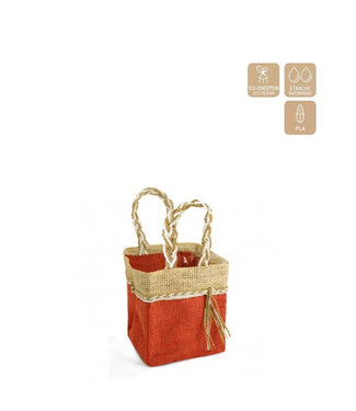 4A Tassen „Mooréa Eco“ | Farbe: Rot | Länge 11 Zentimeter | Breite 11 Zentimeter | Höhe 12,5 Zentimeter | Pro 10 Tassen