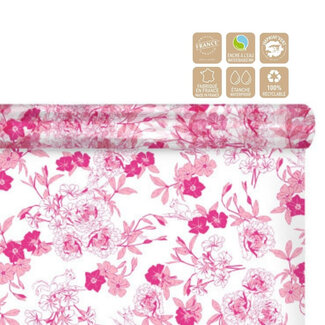 4A Folie auf Rolle „Foresty“ | Farbe: Fuchsia | Breite 80 Zentimeter | Länge 100 Meter | Pro Rolle