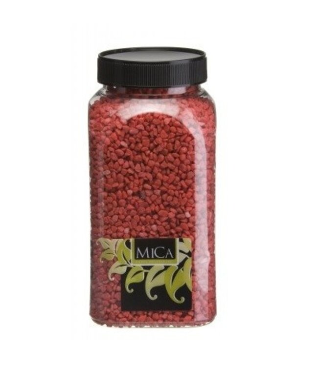 Garnering Grind | Couleur : Rouge | Diamètre 2 - 4 millimètres | Contenu 1 kilo | Par pièce