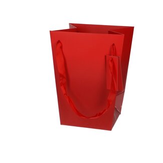 4A Bag "Basic" | Colour: Red | Length 15 - 11 centimetres | Height 20 centimetres | Per 10 bags