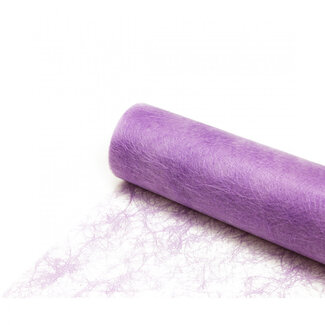 4A Fibre Textile Lin | Couleur : Lavande | Largeur 60 centimètres | Longueur 25 mètres | Par rouleau