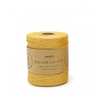 4A Geel Jute Draad Touw | Diameter 3 millimeter | Lengte 160 meter | Per stuk