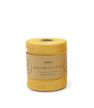 4A Geel Jute Draad Touw | Diameter 3 millimeter | Lengte 160 meter | Per stuk