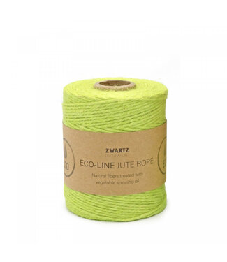 4A Appelgroen Jute Draad Touw | Diameter 3 millimeter | Lengte 160 meter | Per stuk