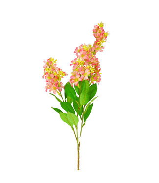 4A Sering Kunstbloem | Kleur: Roze | Syringa kunstbloemen | Lengte ± 64 centimeter | Per 4 kunstbloemen