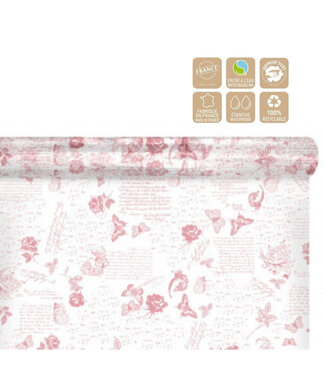 4A Film on Roll “Romance” | Colour: Pink | Width 80 centimetres | Length 100 metres | Per roll