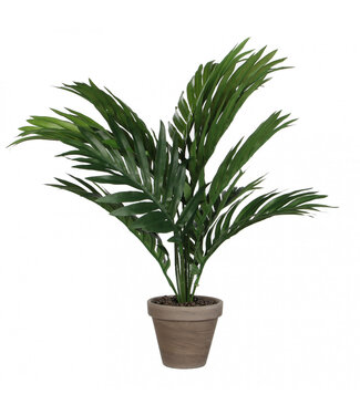 4A Areca Palm Kunstplant met pot | Kleur: Groen | Diameter ± 11 - 60 centimeter | Hoogte ± 45 centimeter | Per 6 kunstplanten