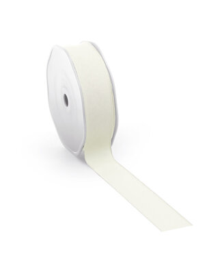 4A Cream-Coloured Textured Ribbon | Width 25 millimetres | Length 20 metres | Per piece