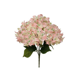 4A Bougainvillea Traube Kunstblume | Farbe: Hellrosa | Länge ± 46 Zentimeter | Pro Kunstblume