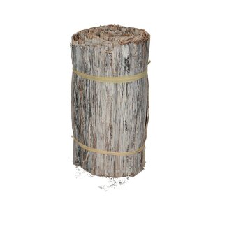 4A Gedroogde Bananenrol | Kleur: Naturelle Wit | Droogdecoratie | Diameter 12 centimeter | Lengte 20 centimeter | Per stuk