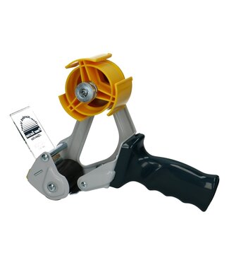 4A Blumenklebebandabroller R30 mit Bremse | Farbe: Rot | Pro Klebebandabroller